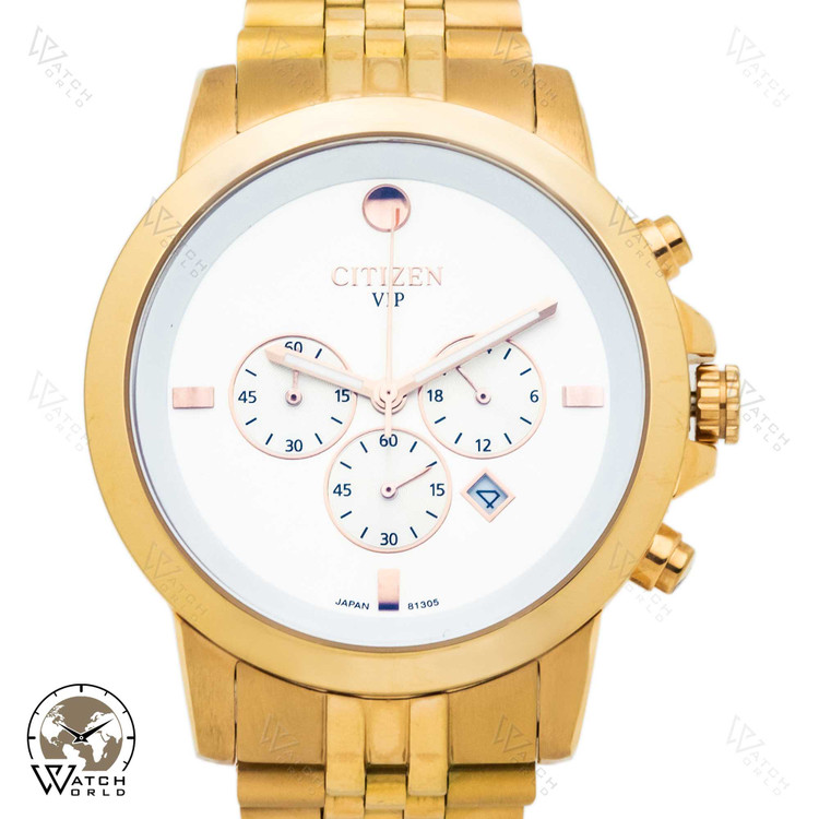 ساعت مچی عقربه ای مردانه ۴موتوره کرنوگراف سیتیزن