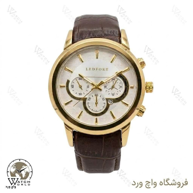ساعت مچی عقربه ای مردانه لدفورت اورجینال